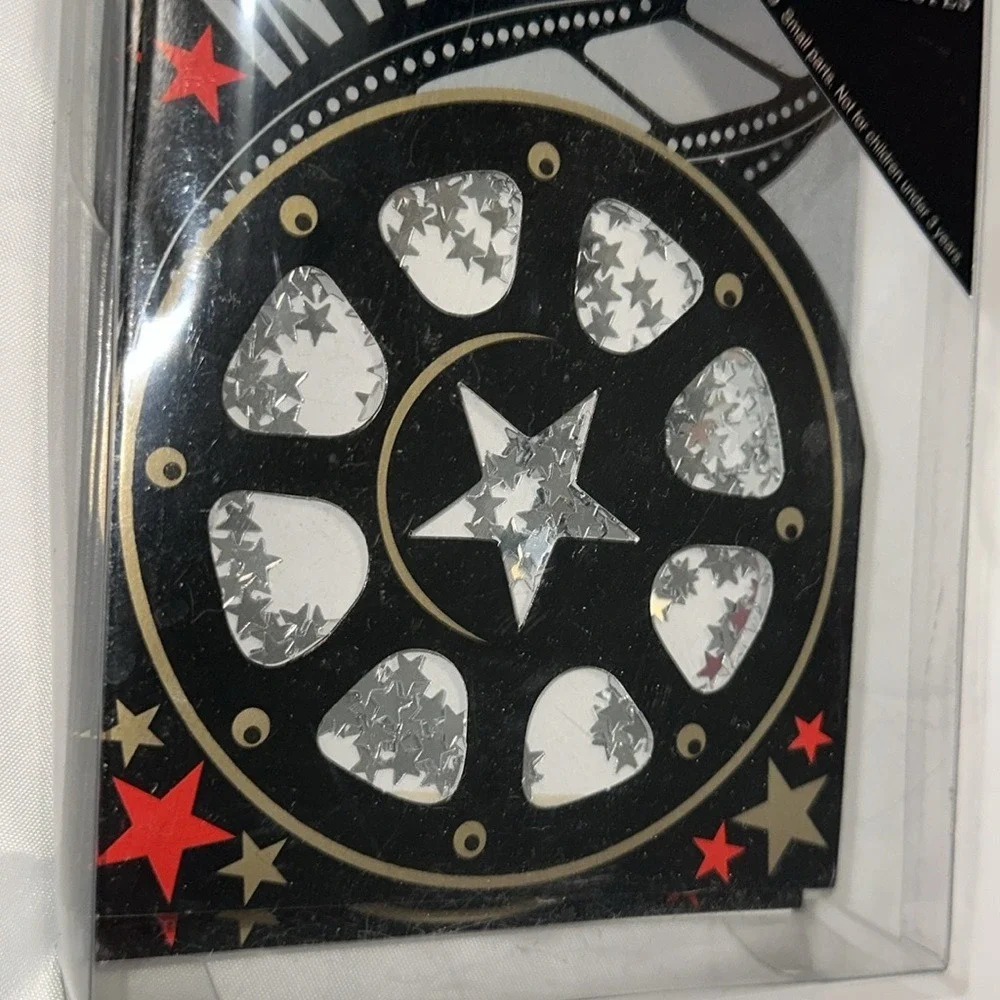 Amscan Movie Film Reel Shaker Party Invitations 8 Count Hollywood Cinema Theme